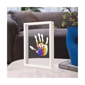 Family Handprint Kit, DIY Craft Keepsake Wooden Frame, Endless Gift Set, Non-... - Picture 1 of 9