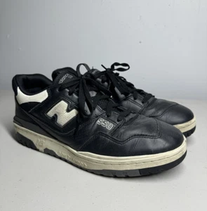 New Balance 550 Black/Cream/White - Size Us 11 - *Pre-Owned* - Picture 1 of 6