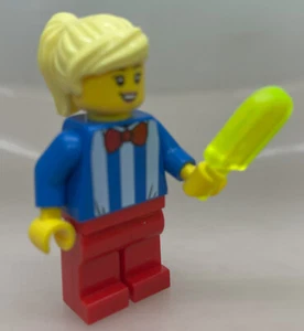 LEGO ®-Minifigur Town City Ice Cream Vendor female Set 60253 Ice Truck - cty1139 - Picture 1 of 5