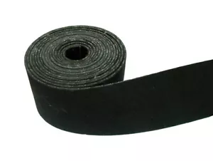 1.5" Wide Black Rubber Pirelli Upholstery Furniture Settee Chair Webbing - 20m - Picture 1 of 1