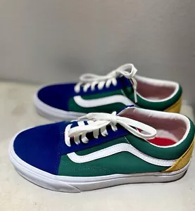 Scarpe Vans Old Skool Yacht Club colori primari donna 7,5 o uomo 6 NUOVE skate - Foto 1 di 7