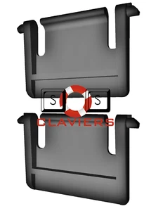 Redragon S107 RGB Keyboard Spare Replacement Tilt Leg Stand Foot Feet Set - Picture 1 of 3