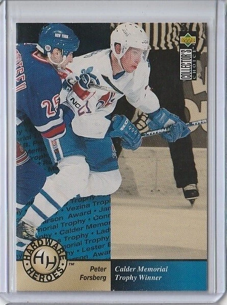 1995-96 Upper Deck Collector's Choice #391 Peter Forsberg Quebec Nordiques - Image 1 of 1