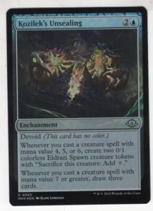 MTG Modern Horizons 3 Folie ungewöhnliche Karte #65 Kozilek's Entsiegelung - Bild 1 von 1