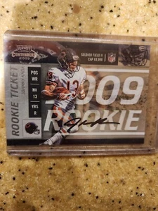 2009 Contenders Johnny Knox Rookie Autographed - Picture 1 of 2