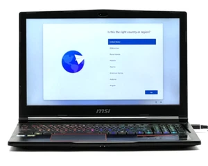 MSI GE63 15.6" - i7 - 16GB RAM - GTX 1060- 1TB HDD+128GB SSD (AUDIO JACK NON F) - Picture 1 of 11
