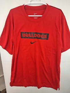 Georgia Bulldogs Men's XL Nike Official On Field t-Shirt Red NWT $65 - Picture 1 of 3