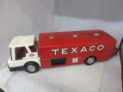 Camión cisterna de combustible Texasco vintage años 60 Wen-Mac 525-D Foto 1 de 4