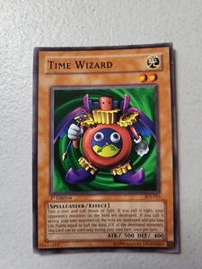 1x Zeitzauberer SDJ-015 YuGiOh Karte 1. LP Kostenloser Versand - Bild 1 von 2