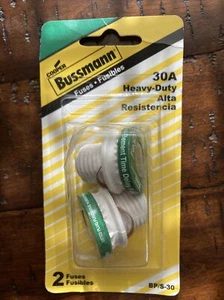 Cooper Bussmann Fuses, BP/S-30, 30A Heavy Duty, 2 pack - Picture 1 of 3