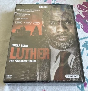 Luther: The Complete Series DVD 6 Disc Set 2019 Starring Idris Elba BBC - Picture 1 of 7