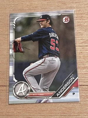 2019 Bowman - Prospects Ian Anderson #BP-47 (RC) - Image 1 of 2