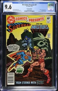 DC Comics Presents #47 CGC 9.6 Newsstand Edition DC 1982 1st He-Man Skeletor - Picture 1 of 2