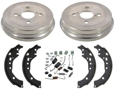 Rear Brake Drums Brake Shoes Spring for Toyota Prius C 2012 2015 2016 2017 2019 - Image 1 of 4