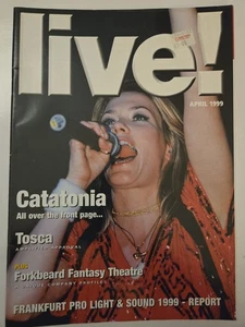 Live! Mag No 76 1999 Catatonia Tosca Forkbeard Fantasy Theatre, Brixton Academy - Picture 1 of 3