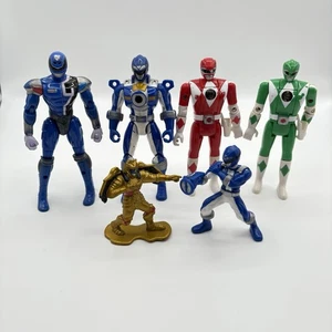 Lotto 6 action figure Bandai Power Ranger vintage - Foto 1 di 17