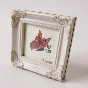 Mariposa Arte ORIGINAL Acuarela Pintura Vida Silvestre Obra de Arte Firmado 4”x4” - Imagen 1 de 9