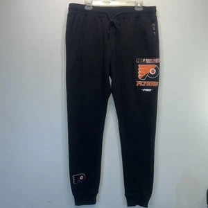 Pro Standard Luxury Athletic Collection Philadelphia Flyers Sweatpants NEW Sz L - Picture 1 of 13