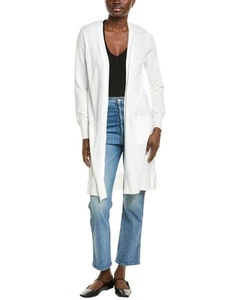 Elie By Elie Tahari Full-Length Open Front Cardigan Women's - Picture 1 of 6