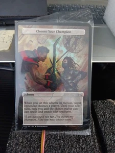 Magic The Gathering Duskmourn 10 tarjetas de esquema archienemigo de gran tamaño selladas - Imagen 1 de 2