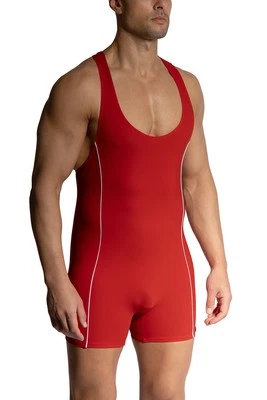 Olaf Benz Beachbody Schwimmanzug Badebody Ringer Style  figurbetont Badehose - Bild 1 von 4