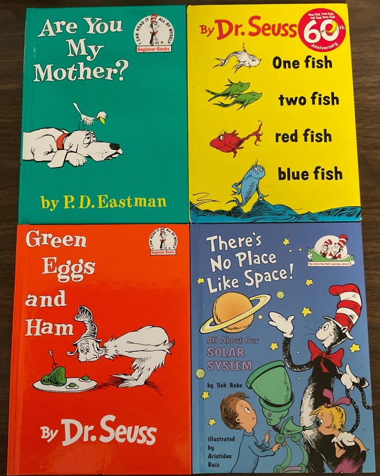 Lot of 4 Dr. Seuss Beginner Books - Children's Hardcover - Image 1 of 1