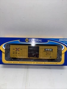 ExactRail TTX Trinity 6275 Cu Ft Plug Door Box Car FBOX #504545 - Picture 1 of 2