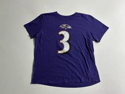 Nike Baltimore Ravens Odell Beckham Jr. #3 Camisa Para Hombres Talla XL Manga Corta NFL Foto 1 de 4