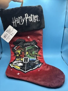 Harry Potter Hogwarts Christmas Stocking 18" NWT - Picture 1 of 2