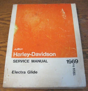 1959 1960 1961 - 1969 Harley-Davidson FL Electra Duo Glide SERVICE MANUAL - Picture 1 of 3