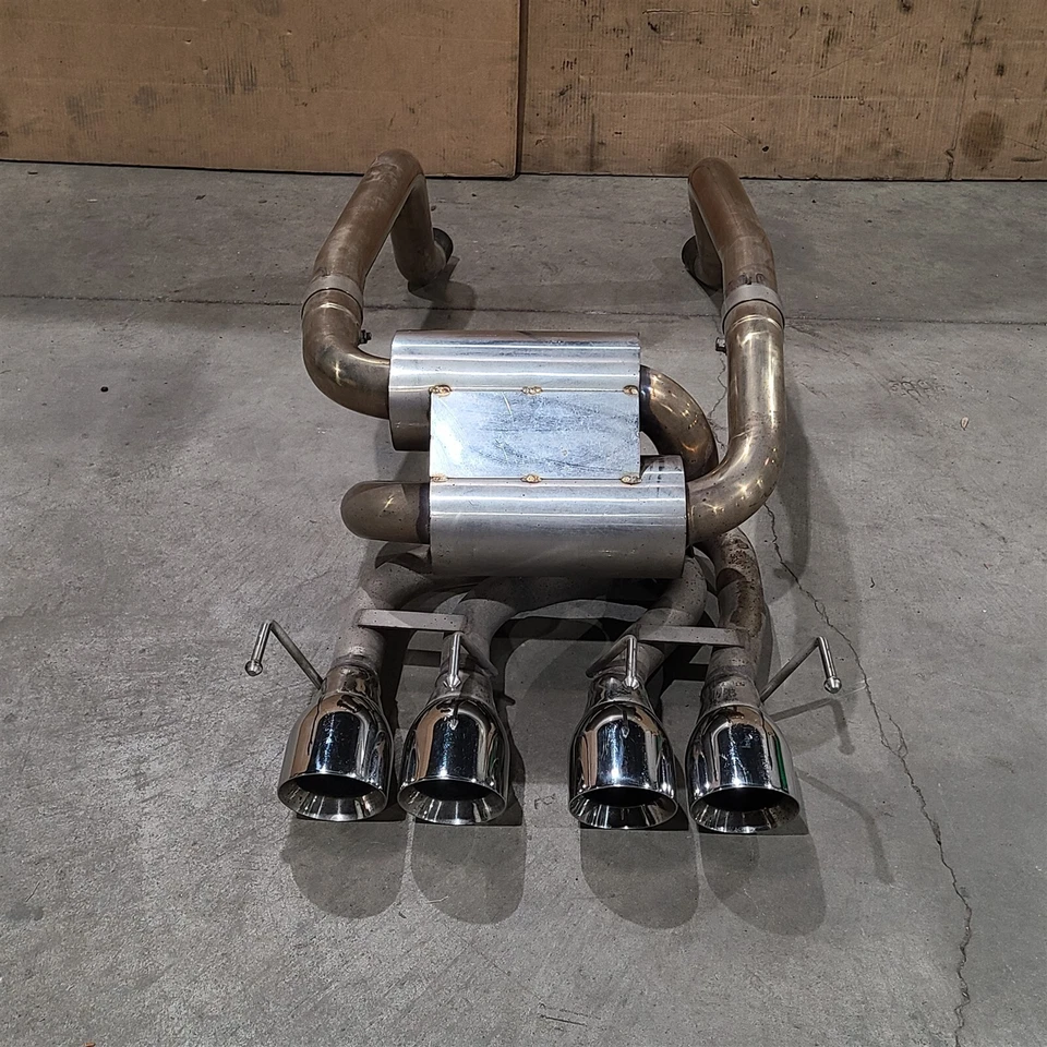 Juego de silenciadores de escape de repuesto sobre tubos de eje para Chevrolet Corvette A 05-08 Foto 1 de 4