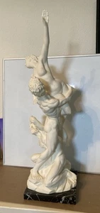 19” A. Santini Rape of The Sabine Women Giambologna Sculpture Made in Italy - Picture 1 of 13
