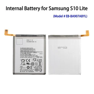 OEM Internal Battery Replacement Part for Samsung Galaxy S10 Lite EB-BA907ABYL - Picture 1 of 7
