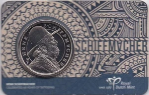 Nederland coincard 2019 - Henk Schiffmacher penning (cc1048) - Imagen 1 de 1