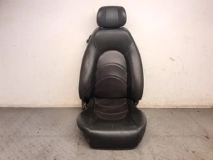 ASIENTO DELANTERO DERECHO CUERO JAGUAR 2000-2006 FINALES XK8 X100 NEGRO USADO PATA CARBÓN - Imagen 1 de 23