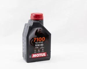 Motoröl MOTUL 7100 10W60 1 Liter 100% Synthese Motorrad Roller Quad 4-Takt - Bild 1 von 2