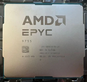 AMD EPYC ZEN5 9755 2.70-4.10GHz 128core 256 threads 512MB 500W SP5 CPU processor - Picture 1 of 1
