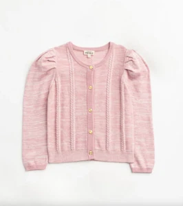 NWT Girls Finding Foxtale Pink Lady Cardigan Size 4 - Picture 1 of 2