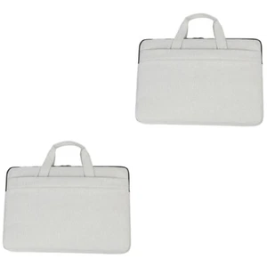 2pcs Laptop Case 14 Inch Laptop Protective Sleeve Computer Cover Handheld Case - Afbeelding 1 van 12