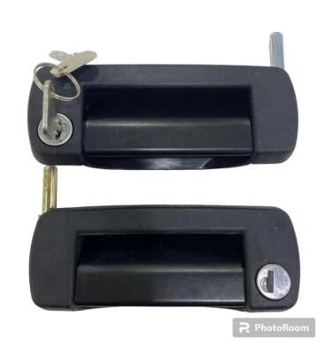 CONJUNTO DE MANILLAS EXTERIORES, FIAT POLSKI 126P CONJUNTO DE ALÇA EXTERNA - Imagem 1 de 2