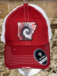 NWT Arkansas Razorbacks Hogs Adjustable Hat - Picture 1 of 7