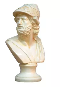 Busto Statua Statua Dea "Zeus" "Altezza51cm Colore:Bianco - Foto 1 di 1