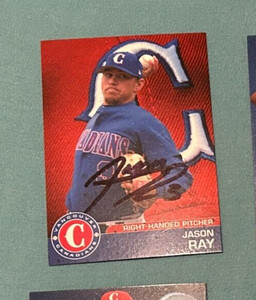 In Person Signed Autograph Auto Card 2005 Vancouver Canadians Jason Ray