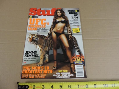 STUFF magazine April 2007 #89 Bam Margera wife bikini women Anna K. motorcycle - Image 1 of 4