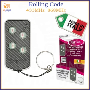 Telecomando cancello automatico bravo universale x rolling code per apricancello - Imagen 1 de 1