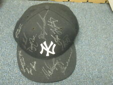 1996 New York Yankees Team Autographed Baseball Hat David Cone Joe Torre 