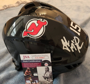 John MacLean Signed Full-Size Hockey Helmet w/ JSA COA NJ New Jersey Devils