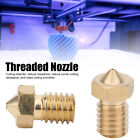 50Pcs M6 Threaded Brass Nozzle 12.5X7.5Mm 3D Printer 1.75Mm Accuracy For V6?