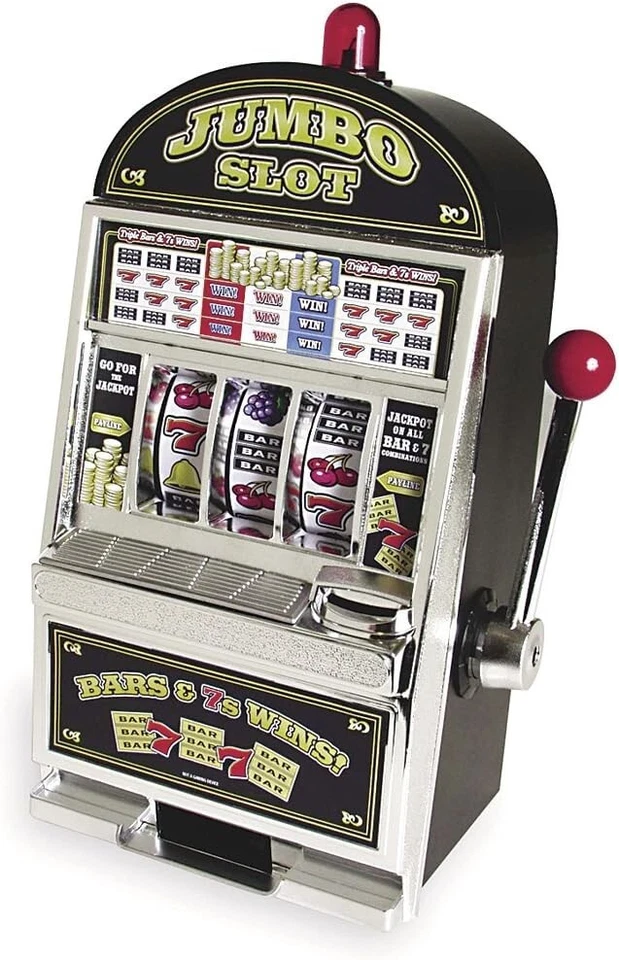 New Slot Machine Las Vegas Slot Machine with Casino Sounds, Flashing Lights Gift - Image 1 of 1