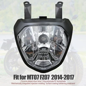 Fit for Yamaha MT07 MT-07 FZ-07 2014-2017 Headlight Assembly Headlamp Light new - Picture 1 of 9